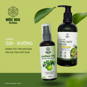 Combo Gội Dưỡng Bưởi