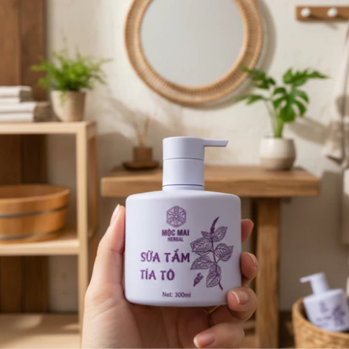 Sữa Tắm Tía Tô - Ảnh 4