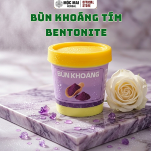 Bùn khoáng Tím Bentonite 110g