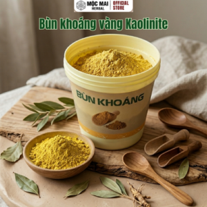 Bùn khoáng vàng Kaolinite 110g