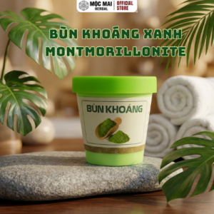 Bùn khoáng xanh Montmorillonite