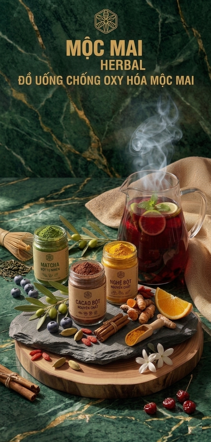Đồ uống chống oxy hóa